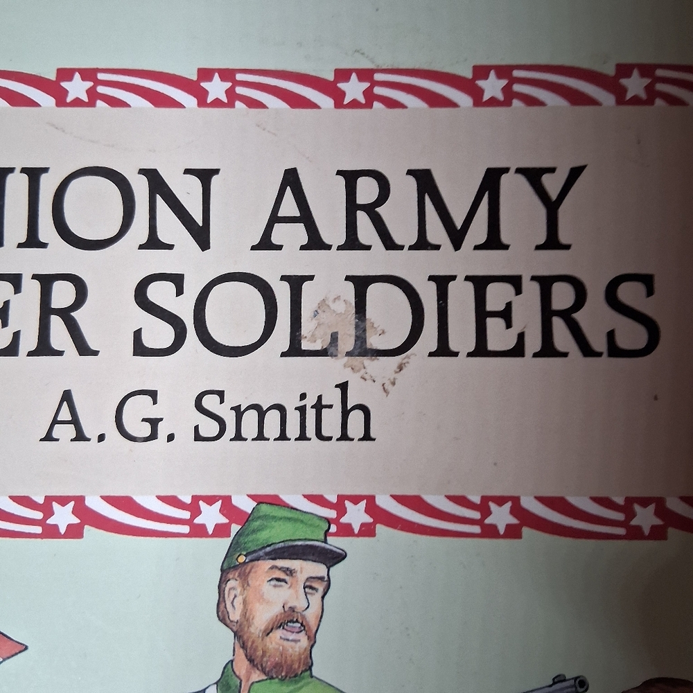 Confederate And Union Army Paper Soldiers Paper Dolls AG Smith - Picture 15 of 16